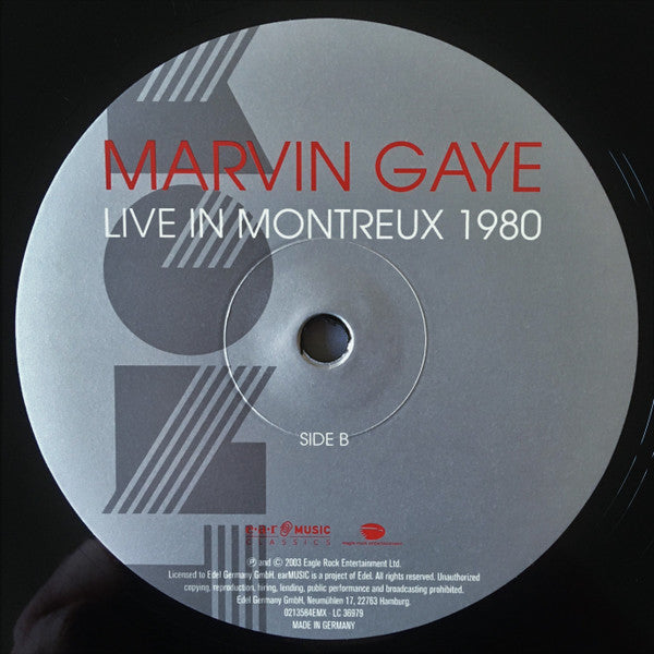 Marvin Gaye : Live In Montreux 1980 (2xLP, Album, 180 + 2xCD, Album + Ltd, Num, RE)