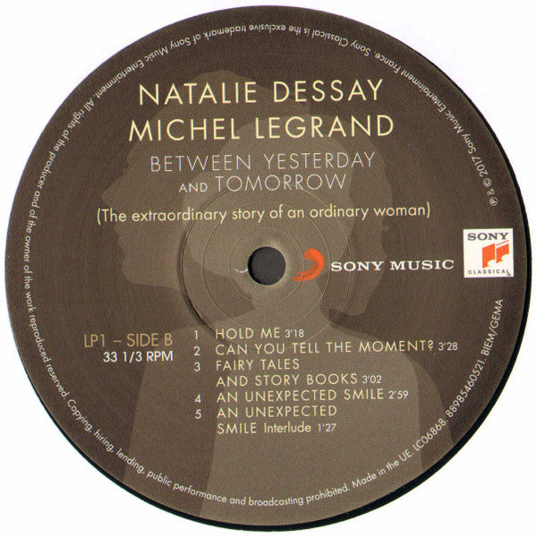 Natalie Dessay, Michel Legrand : Between Yesterday And Tomorrow (2xLP, Album)
