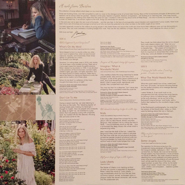 Barbra Streisand : Walls (LP)