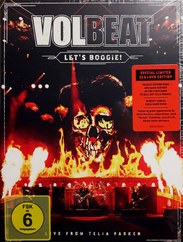 Volbeat : Let's Boogie! (Live From Telia Parken) (DVD-V + 2xCD + Ltd, S/Edition)
