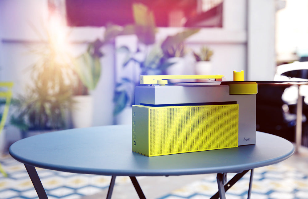 DUO Turntable with a Detachable Bluetooth Speaker | HYM Originals - Wake Concept Store