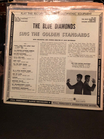 The Blue Diamonds : Sing The Golden Standards (LP, Album)