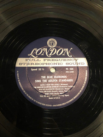 The Blue Diamonds : Sing The Golden Standards (LP, Album)