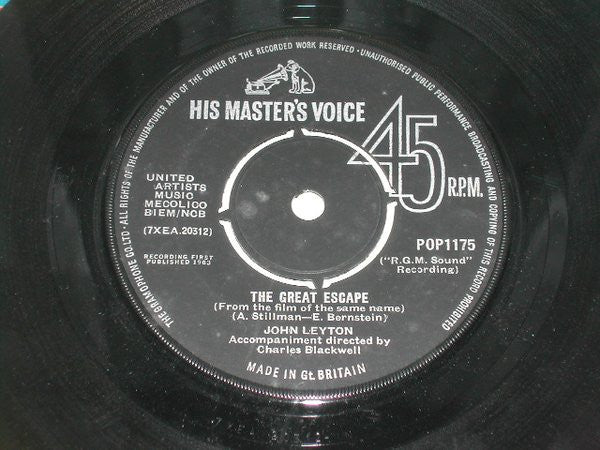 John Leyton : I'll Cut Your Tail Off (7", Single)