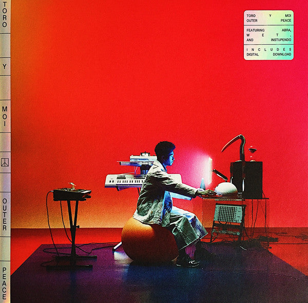 Toro Y Moi : Outer Peace (LP, Album, Gat)