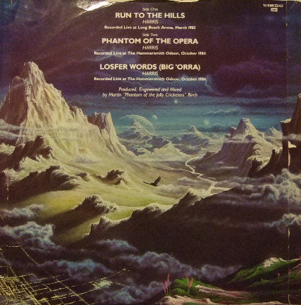 Iron Maiden : Run To The Hills (Live) (12")