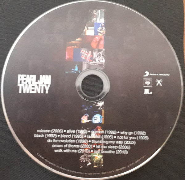 Pearl Jam : Twenty - Original Motion Picture Soundtrack (2xCD, Album, Comp, RE, 3 f)