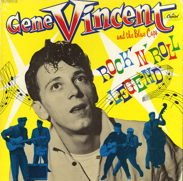 Gene Vincent & His Blue Caps : Rock 'N' Roll Legend (4xLP, Comp, Mono + 7", Mono + Box)