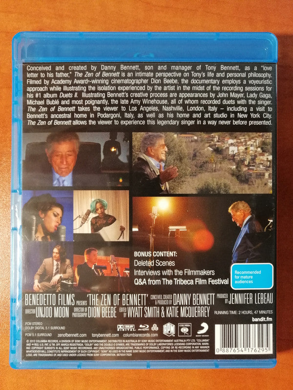 Tony Bennett : The Zen of Bennett (Blu-ray, PCM)