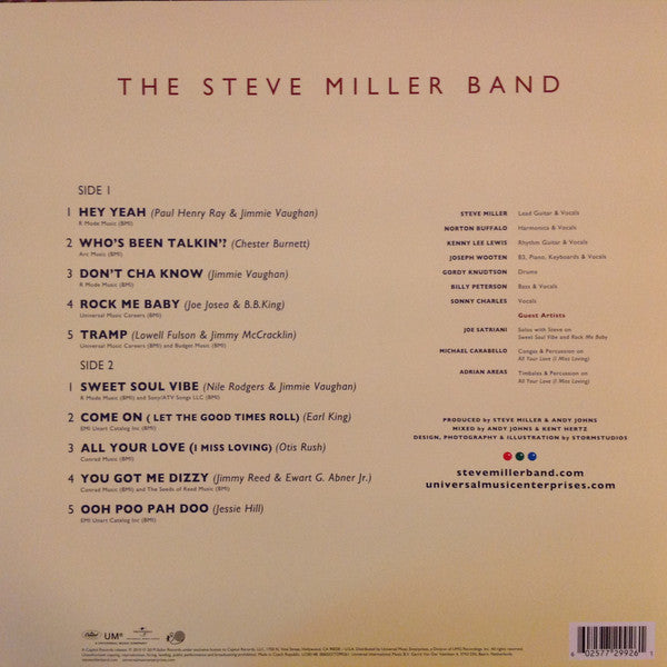 Steve Miller Band : Bingo! (LP, Album, RE)