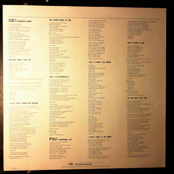 Ricky Nelson (2) : Playing To Win (LP, Album)
