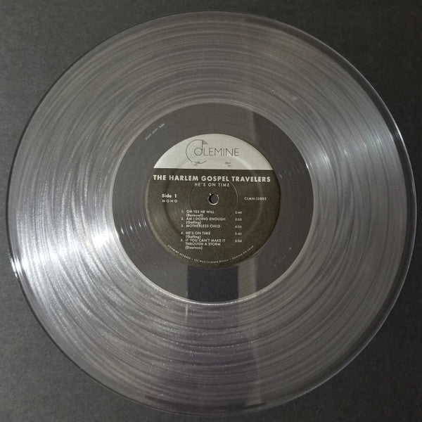 The Harlem Gospel Travelers : He's On Time (LP, Mono, Ltd, Num, Cle)