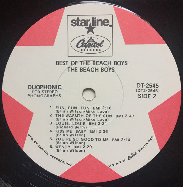 The Beach Boys : Best Of The Beach Boys Vol. 1 (LP, Comp, RE, Duo)