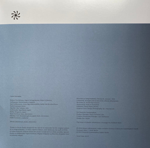 Jóhann Jóhannsson : Virðulegu Forsetar (2xLP, Album, RE)