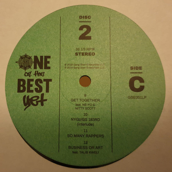 Gang Starr : One Of The Best Yet (2xLP, Album, Gat)