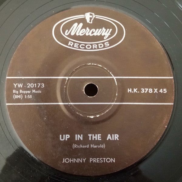 Johnny Preston : Charming Billy (7")