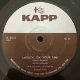 Brian Hyland : Lipstick On Your Lips (7")