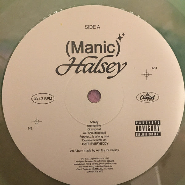Halsey : Manic (LP, Album, Ltd, Cok)