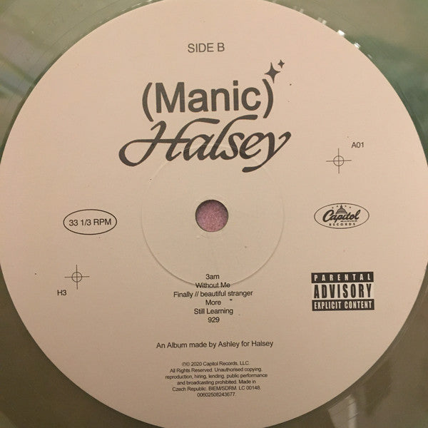 Halsey : Manic (LP, Album, Ltd, Cok)