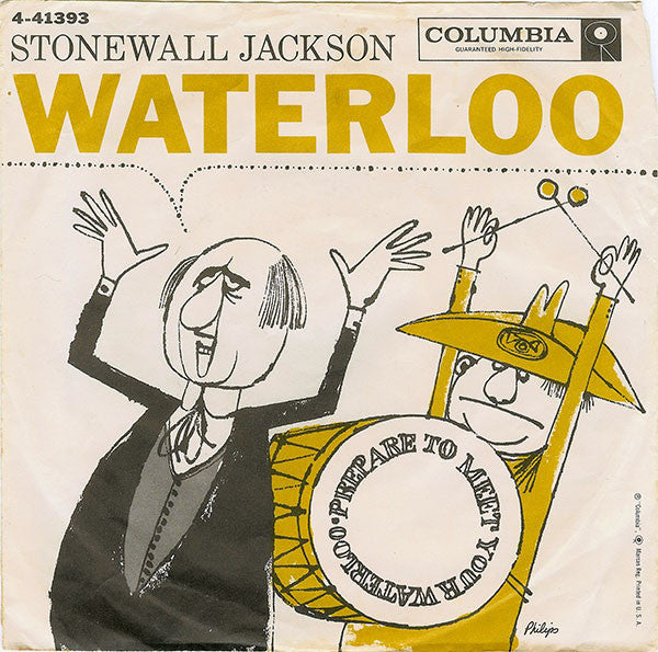 Stonewall Jackson : Waterloo / Smoke Along The Track (7", Single)