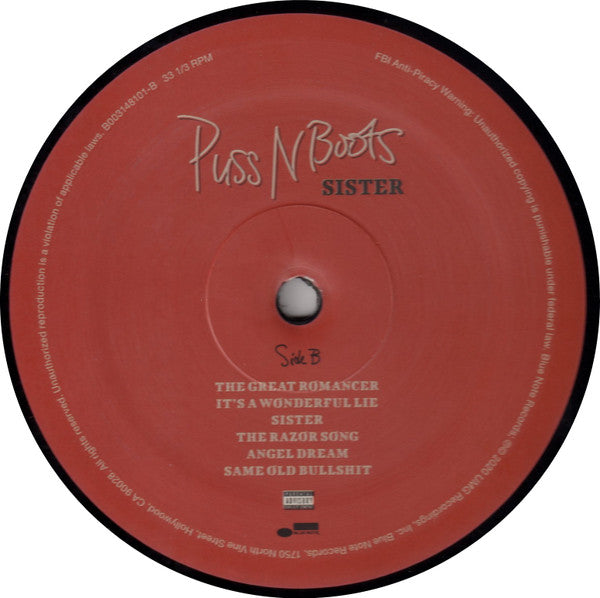 Puss N Boots : Sister (LP, Album)