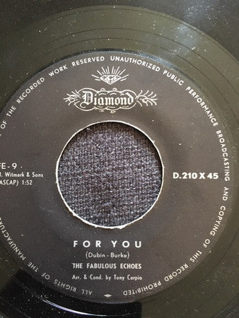The Fabulous Echoes : Wait N' See / For You (7", Single)