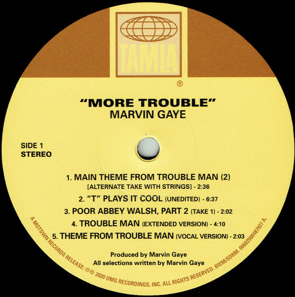 Marvin Gaye : More Trouble (LP)