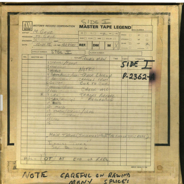 Marvin Gaye : More Trouble (LP)