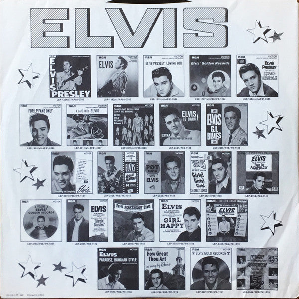 Elvis Presley : He Walks Beside Me, Favorite Songs Of Faith And Inspiration (LP, Comp, RE, Ind)