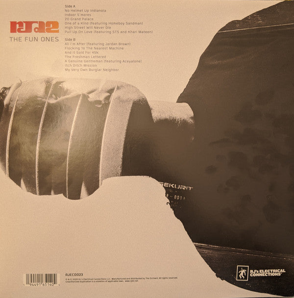 RJD2 : The Fun Ones (LP, Album, Ltd, Yel)