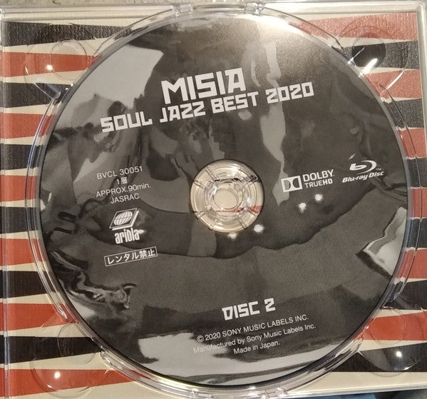 Misia : Soul Jazz Best 2020 (CD, Comp, Dlx, BSC + Blu-ray, Dlx, Multichannel)