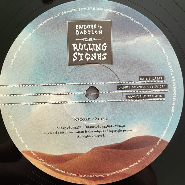 The Rolling Stones : Bridges To Babylon (2xLP, Album, RE, RM, Hal)