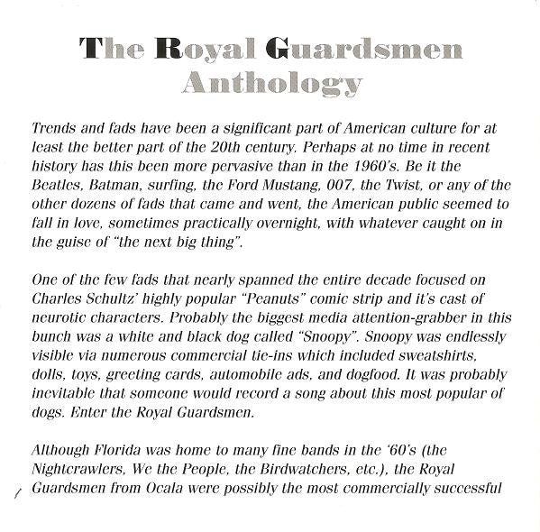 The Royal Guardsmen : Anthology (CD, Comp)