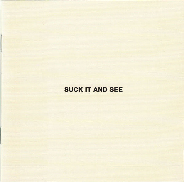 Arctic Monkeys : Suck It And See (CD, Album, Jew)