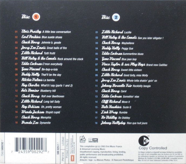 Various : 50ème Anniversaire Du Rock'n'Roll (2xCD, Comp, Copy Prot.)