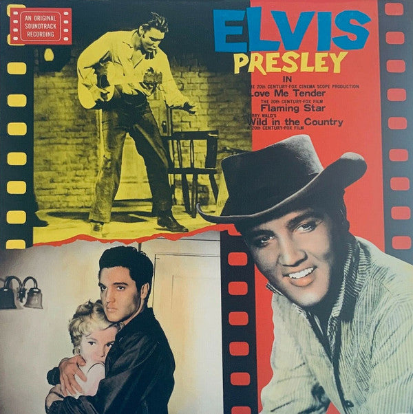 Elvis Presley : Love Me Tender / Flaming Star / Wild In The Country (LP, Comp, Mono)
