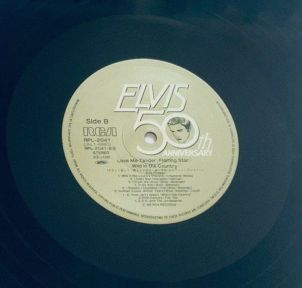 Elvis Presley : Love Me Tender / Flaming Star / Wild In The Country (LP, Comp, Mono)