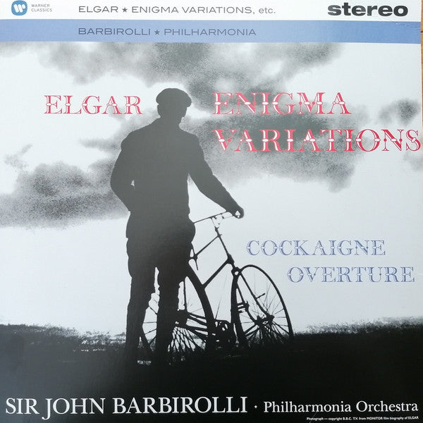 Sir Edward Elgar, Sir John Barbirolli, Philharmonia Orchestra : Enigma Variations, etc. (LP, Album, RM, 180)