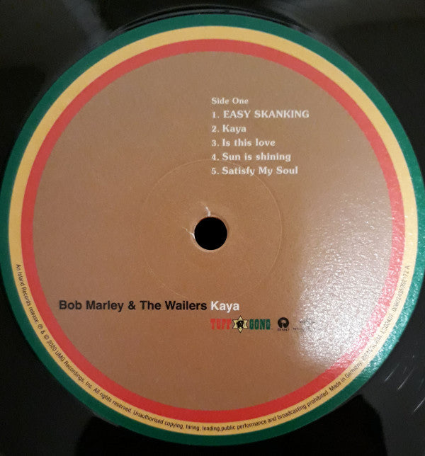 Bob Marley & The Wailers : Kaya (LP, Album, Ltd, RE, RM, Hal)