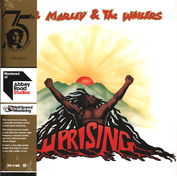 Bob Marley & The Wailers : Uprising (LP, Album, RM, Hal)