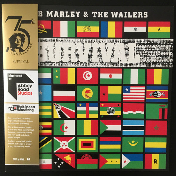 Bob Marley & The Wailers : Survival (LP, Album, RE, RM, S/Edition, Hal)