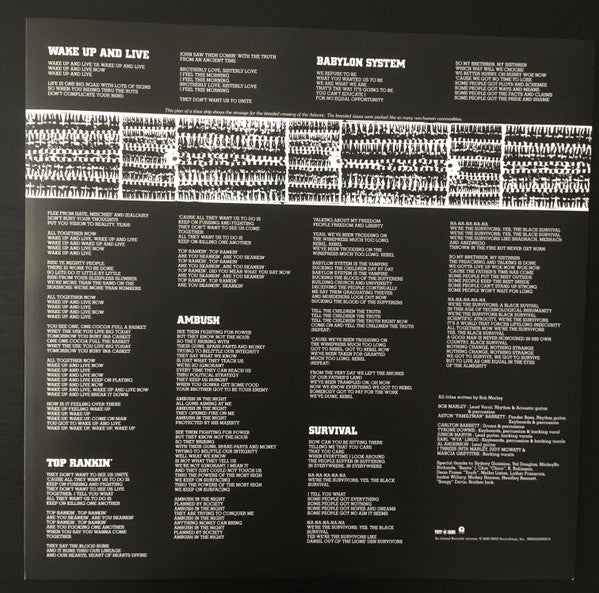 Bob Marley & The Wailers : Survival (LP, Album, RE, RM, S/Edition, Hal)