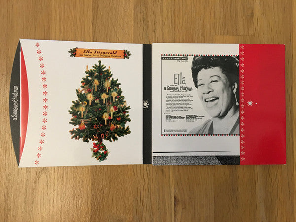 Ella Fitzgerald : Ella Wishes You A Swinging Christmas (CD, Album, RE, Dig)