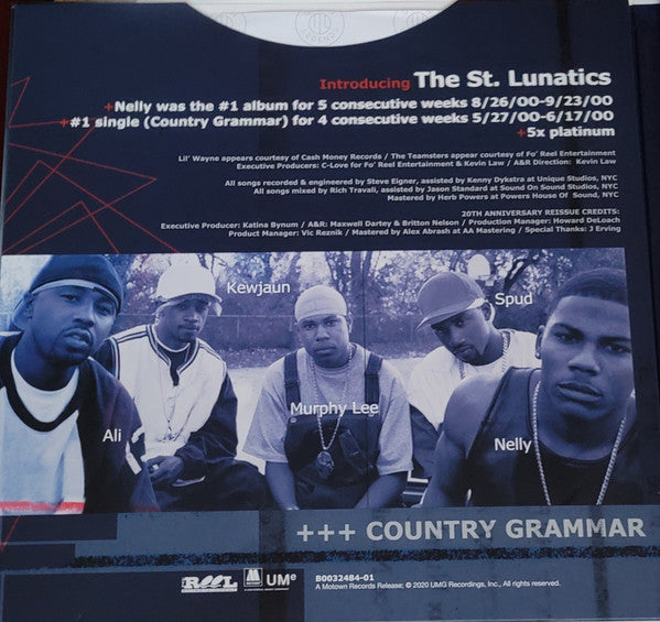 Nelly : Country Grammar (2xLP, Album, Dlx, RE, Blu)
