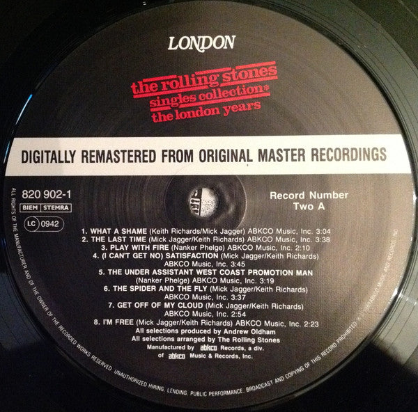The Rolling Stones : Singles Collection ✱ The London Years (4xLP, Comp, RM + Box)