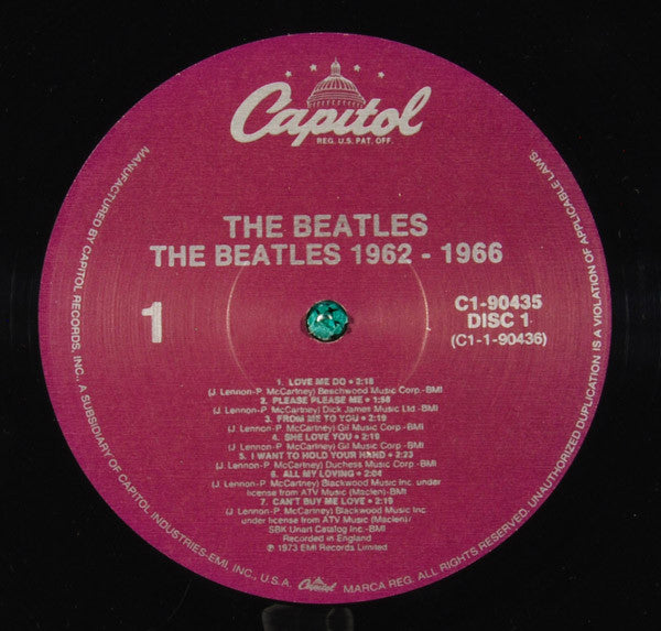 The Beatles : 1962-1966 (2xLP, Comp, RE, C1,)