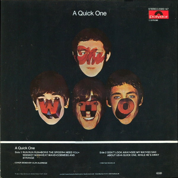 The Who : A Quick One (LP, Album, Ltd, RE)