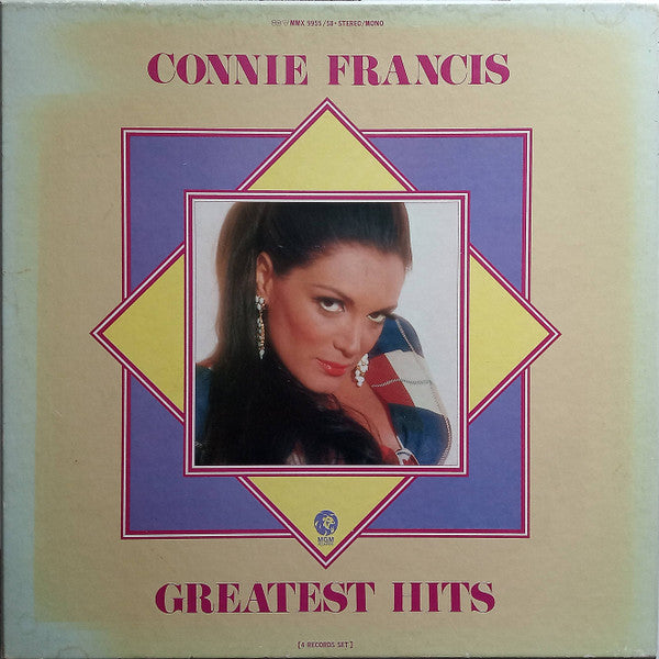Connie Francis : Greatest Hits (4xLP, Comp, Mono + Box)