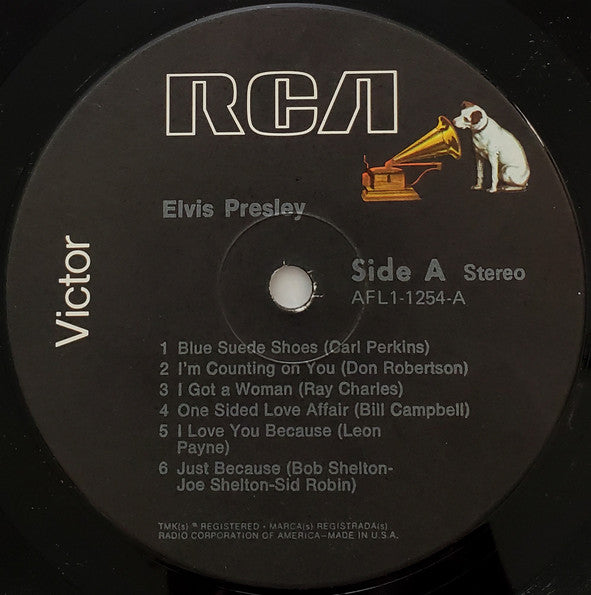 Elvis Presley : Elvis Presley (LP, Album, RE, Ind)