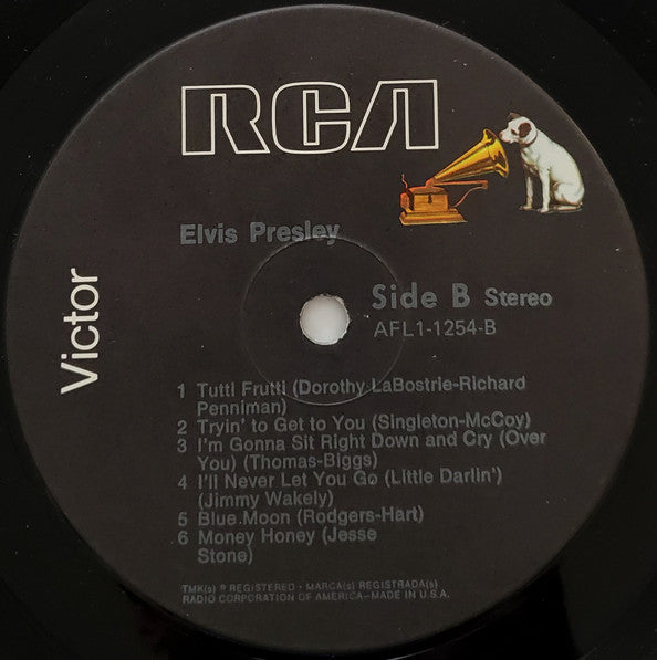 Elvis Presley : Elvis Presley (LP, Album, RE, Ind)